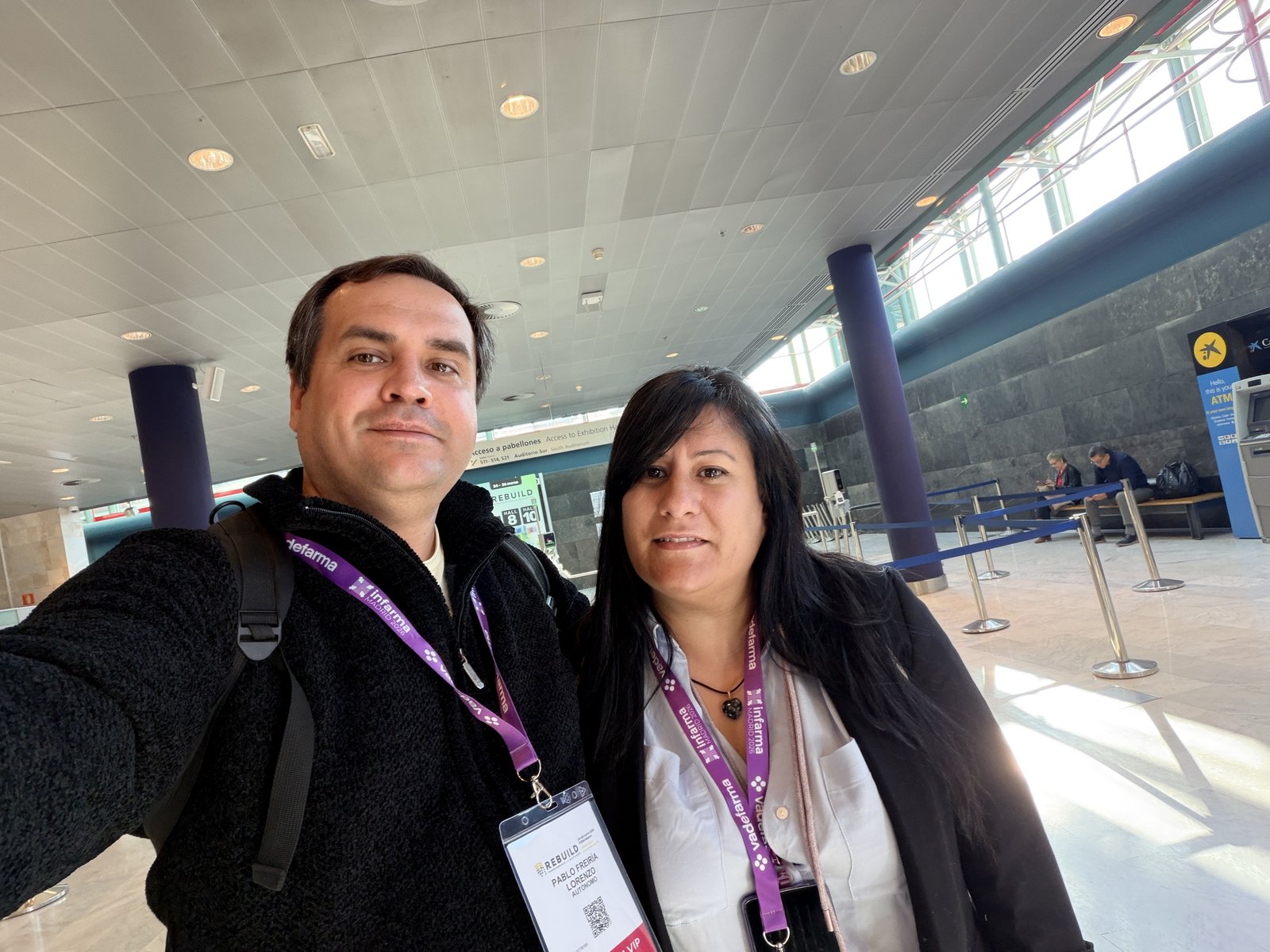 Señalética de acceso al Auditorio Sur y pabellones de innovación en IFEMA Madrid